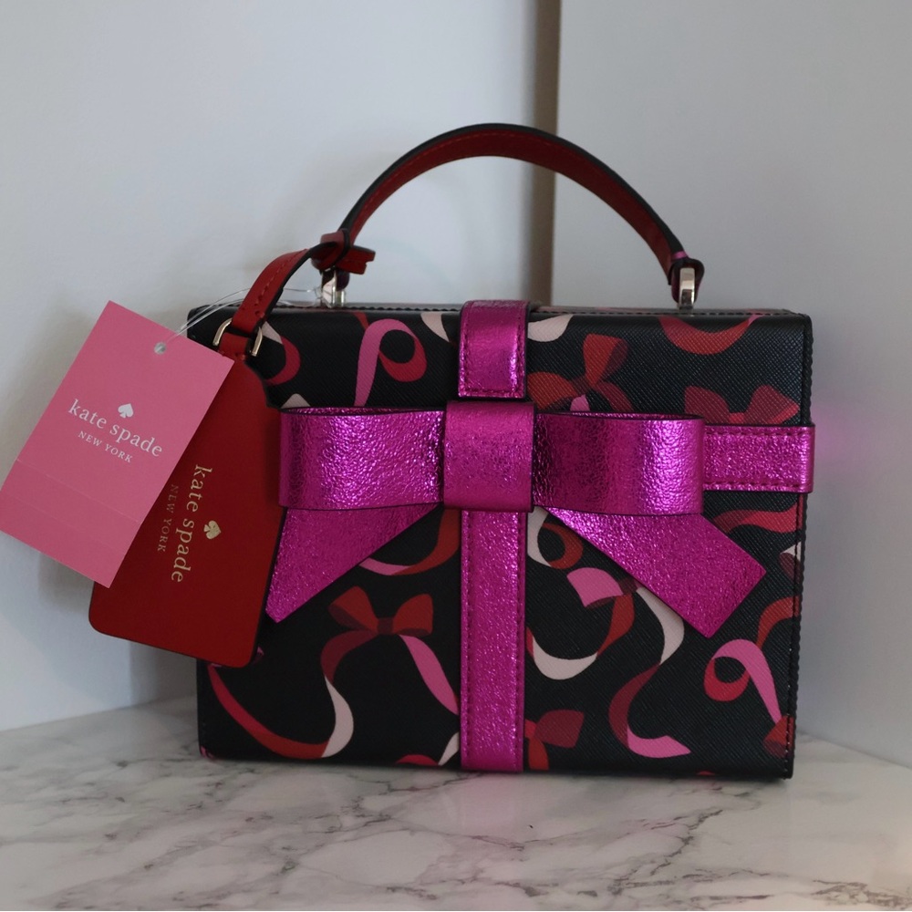 KATE SPADE NEW YORK Wrapping Party Gift Box Sparkling crossbody/handbag